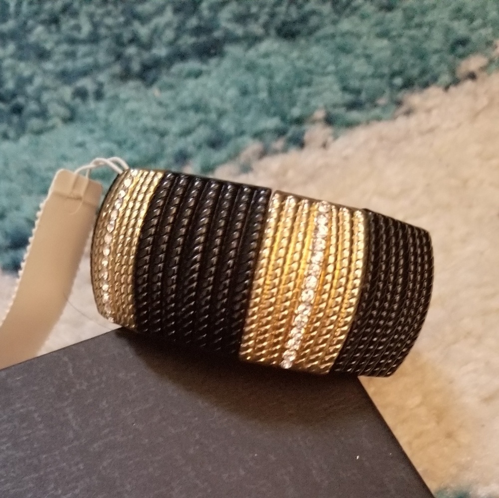 Black and gold bracelet